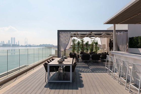 Contemporary Villa Salon